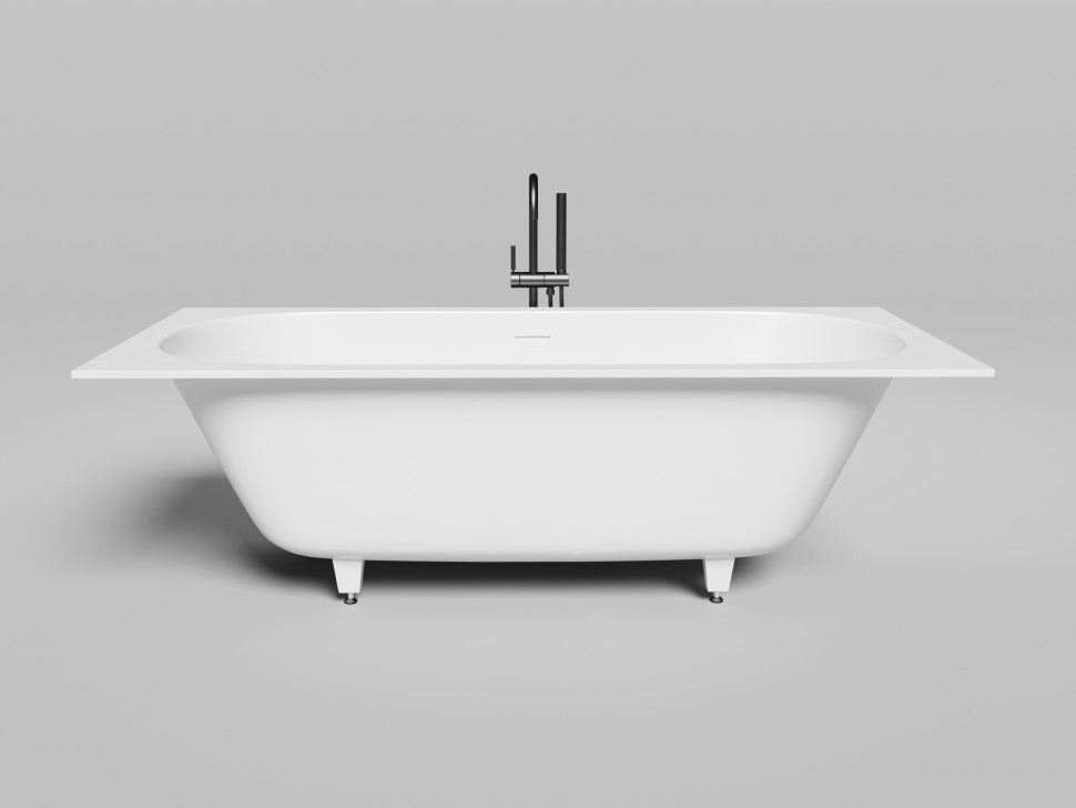 Ванна встраиваемая ORNELLA AXIS KIT 190x90 покраска по RAL полностью S-Sense Матовое