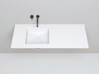 Раковина встраиваемая MAREA 07  в цвете по RAL 420х420х125 S-Stone Матовое