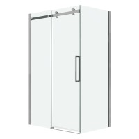Душевое ограждение Grossman Classic 100.K33.04.110.10.00-200.K33.04.70.10.00 (110х70х195) раздвижная,хром,стекло прозрачное,2 места