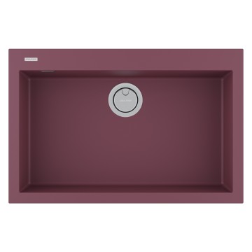 Мойка DECORATION 76, ACRYSTONE, PM937650-ME, MERLOT, 760х500 мм, Paulmark