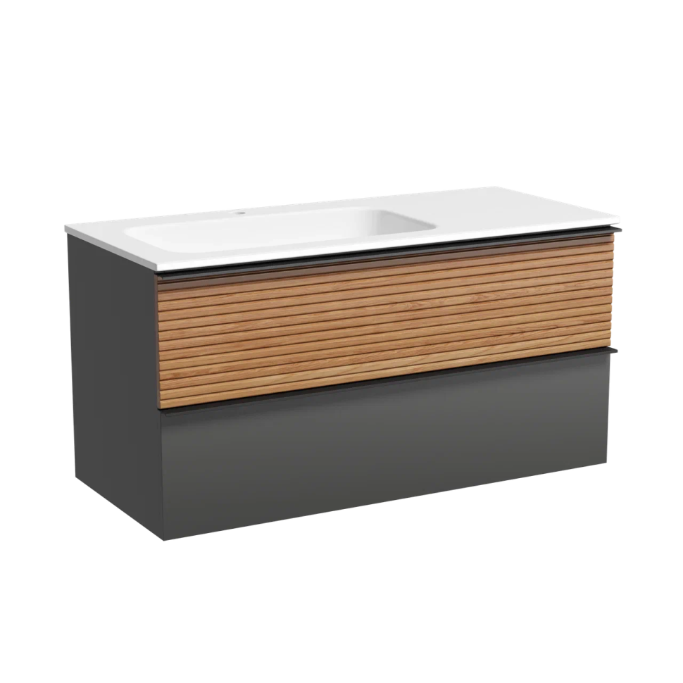 Тумба подвесная SANCOS Very 690х445х406, c одним ящиком оснащенным доводчиками, Beige Soft , арт.DL100LGR