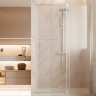 Душевая дверь Экстенза (Extenza) VDP-4EX1011CLBN, 1000/1100, брашированный никель, стекло прозрачное