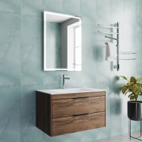 База под раковину Vincea  Chiara 2D 800 подвесная, 2 выкатных ящика soft-close, С.Oak