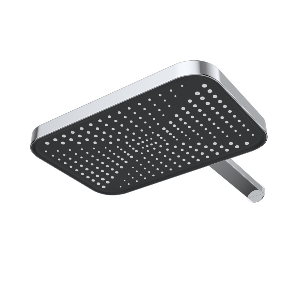 Душевой комплект встраиваемый с изливом BelBagno DUE-VDSET-CRM