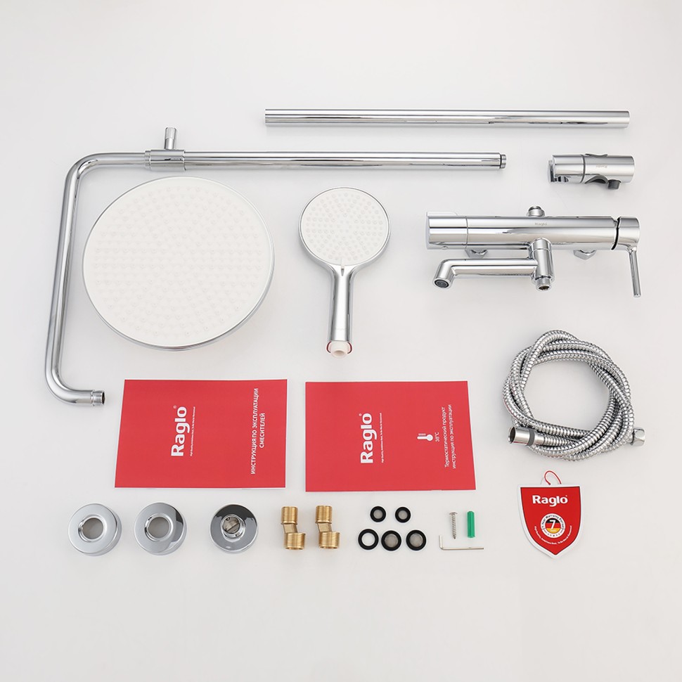 Душевая система Raglo для ванны и душа R20.24 Хром