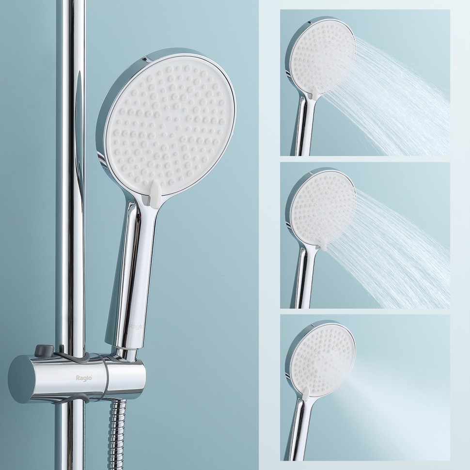 Душевая система Raglo для ванны и душа R20.24 Хром