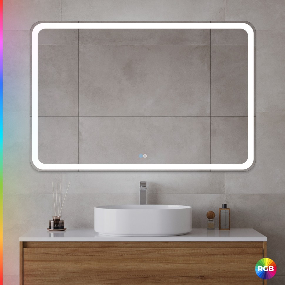 Зеркало с функцией памяти CEZARES CZR-SPC-MC-1200-800-RGB-TCH