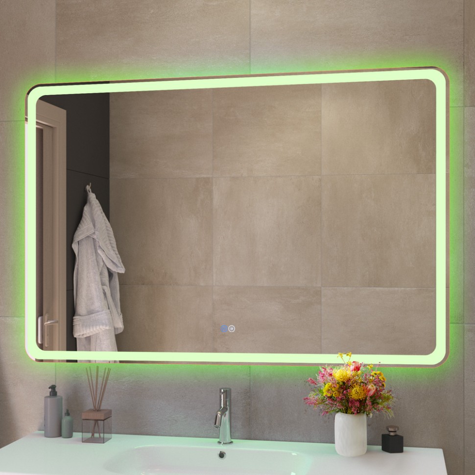 Зеркало с функцией памяти CEZARES CZR-SPC-MC-1200-800-RGB-TCH