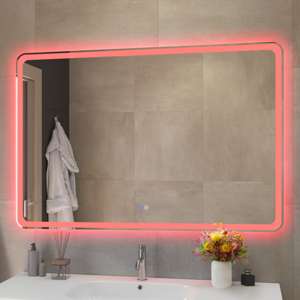 Зеркало с функцией памяти CEZARES CZR-SPC-MC-1200-800-RGB-TCH