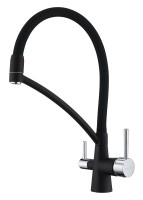 Смеситель для кухни SIEGEN, антрацит, Si213111-401(AN), Paulmark