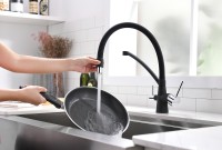 Смеситель для кухни SIEGEN, антрацит, Si213111-401(AN), Paulmark