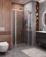 Душевая дверь CEZARES MOLVENO-BA-12-80+50-C-Cr-IV