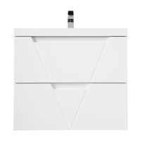 База под раковину подвесная BelBagno VITTORIA-900-2C-SO-BO-P Bianco Opaco