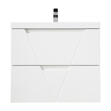 База под раковину подвесная BelBagno VITTORIA-900-2C-SO-BO-P Bianco Opaco