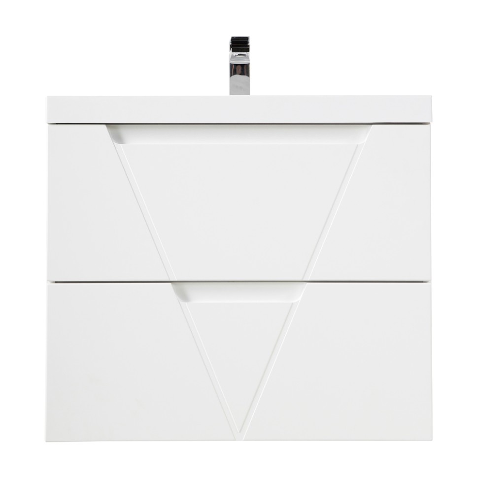 База под раковину подвесная BelBagno VITTORIA-900-2C-SO-BO-P Bianco Opaco