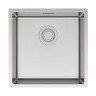 Мойка LASSAN 44 UNI, нерж. сталь, LA44-BS, брашированная нерж. сталь, 440х440мм, Paulmark