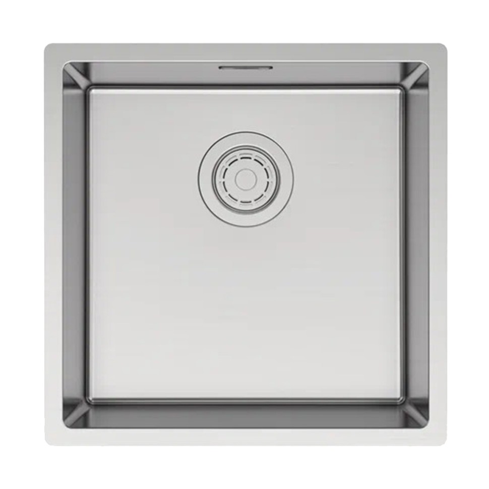 Мойка LASSAN 44 UNI, нерж. сталь, LA44-BS, брашированная нерж. сталь, 440х440мм, Paulmark