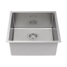 Мойка LASSAN 44 UNI, нерж. сталь, LA44-BS, брашированная нерж. сталь, 440х440мм, Paulmark