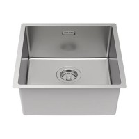 Мойка LASSAN 44 UNI, нерж. сталь, LA44-BS, брашированная нерж. сталь, 440х440мм, Paulmark