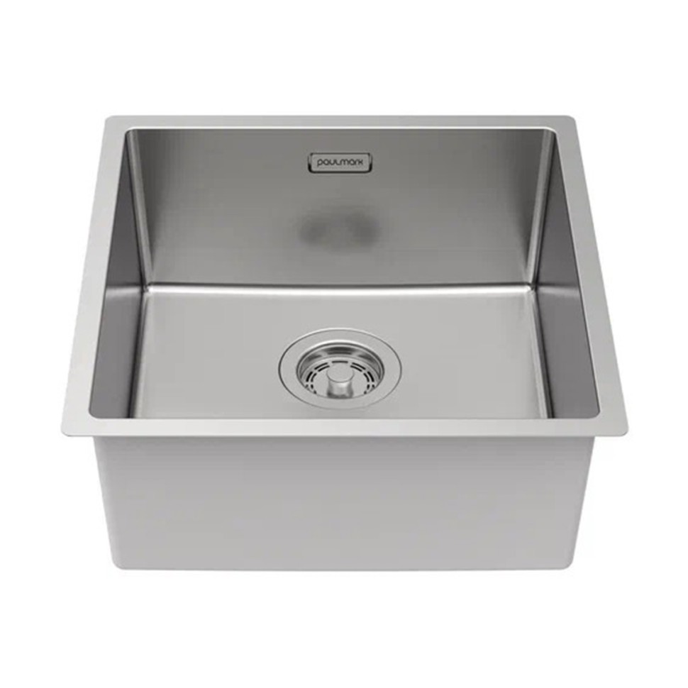 Мойка LASSAN 44 UNI, нерж. сталь, LA44-BS, брашированная нерж. сталь, 440х440мм, Paulmark