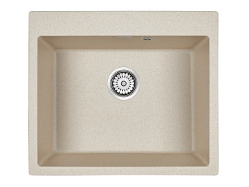 Мойка KANTE 60, IT-GRANIT, PM106052-BE, бежевый, 600х520 мм, Paulmark