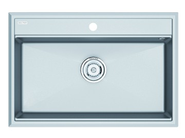 Мойка STEPIA 80, IT-GRANIT, PM117551-GRM , серый металлик, 750х510, Paulmark