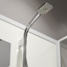 Душевая кабина Niagara Standart ST100/15Q/BK (100х100х200) квадрат,поддон 15см,распашная,проф.белый,без крыши,3 места