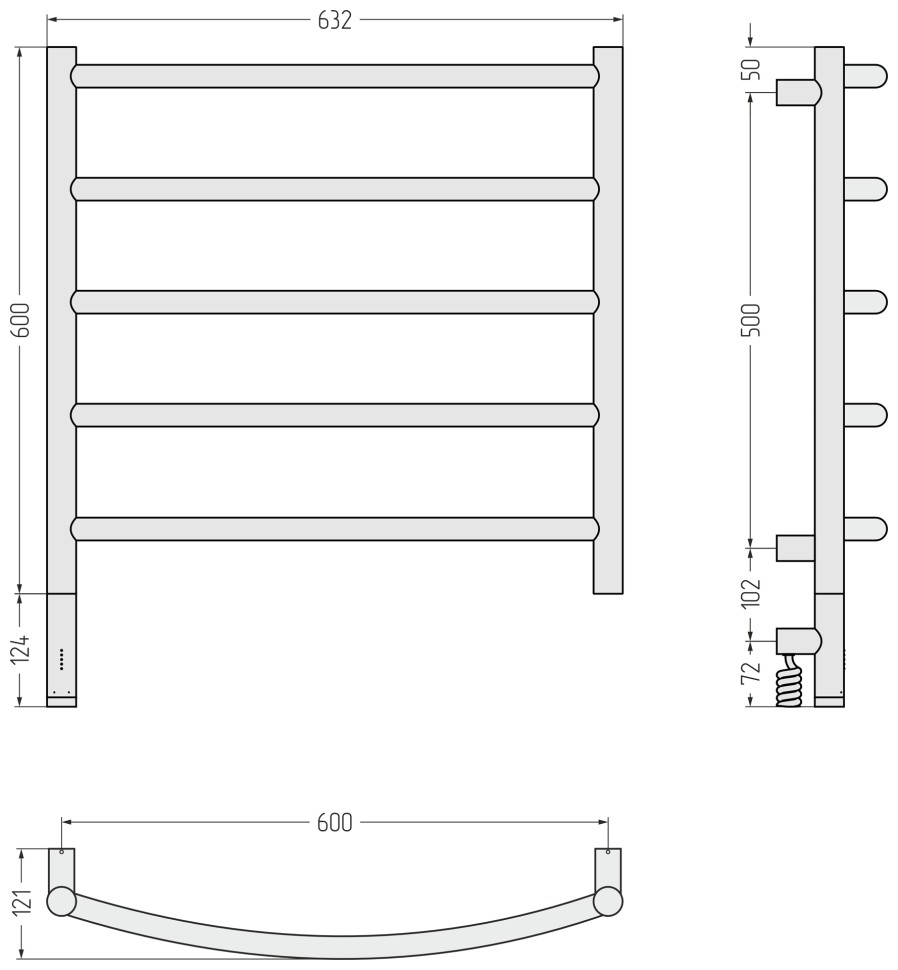 Галант 3.1 600х600 МЭМ левый