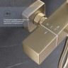 Душевая система Splenka с термостатом для ванны S224.26.03 Золотой сатин
