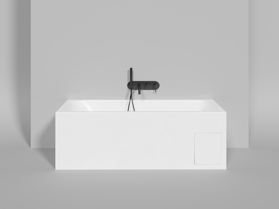 Ванна встраиваемая ORLANDA KIT 160x70 покраска по RAL полностью S-Sense Матовое