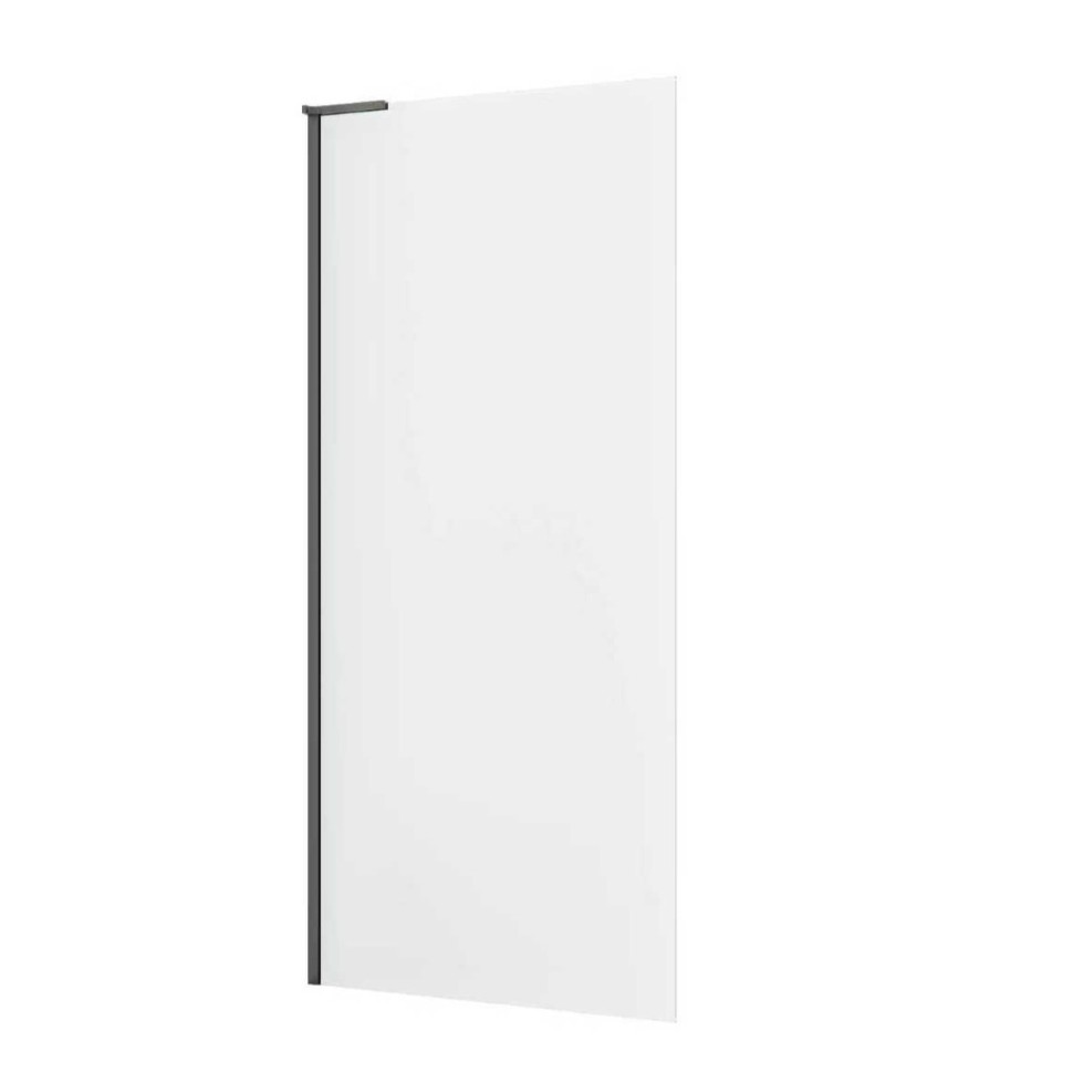 Душевая перегородка Волк-Ин (Walk-In) VSW-7HA900CLGM, 900*2000, вороненая сталь, стекло прозрачное