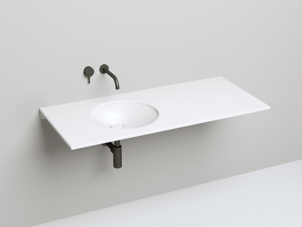 Раковина встраиваемая MAREA 08 420х420х135 S-Stone Матовое