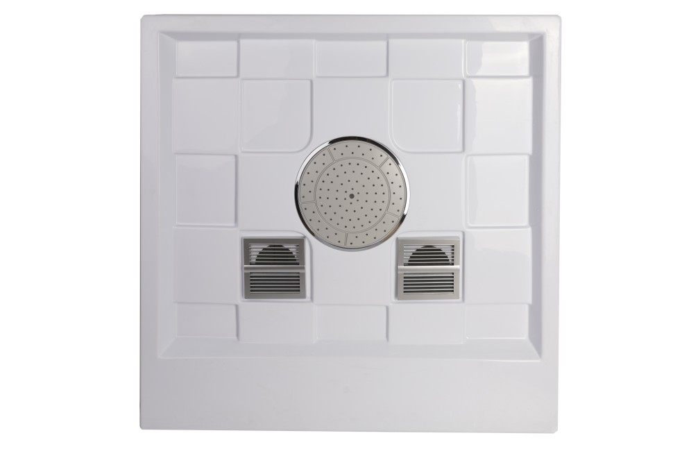 Душевая кабина Grossman Style GR166 (90x100x215) дверь распашная,5 мест