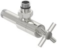 Вентиль угловой крест (G 1/2" НР х G 1/2" НР)