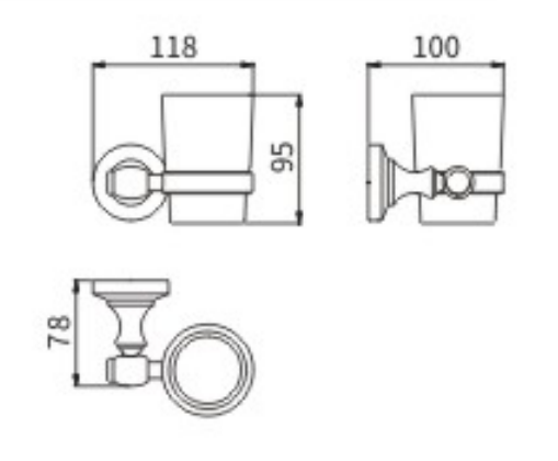 Стакан керамика 52002
