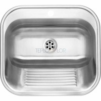 Хозяйственная мойка, 1-чаша - впускаемый или настенный