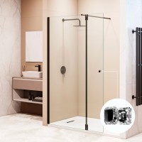 Душевая перегородка RGW WA-054B (WA-010B + Z-072B) (Прозрачное, 700)