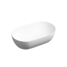 Раковина CERAMICANOVA Twist накладная овальной формы 500x300x140 белый матовый CN12001MW