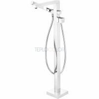 Смеситель для ванны, отдельностоящая, с душевым набором