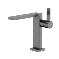 Смеситель для раковины SANCOS Linn, вороненая сталь, арт. SC9019GG