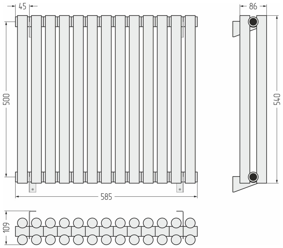 Эстет-11 500х585 13 секций