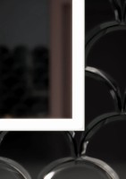 Зеркальный шкаф для ванной комнаты SANCOS Cube 600х140х800 с подсветкой, арт.CU600