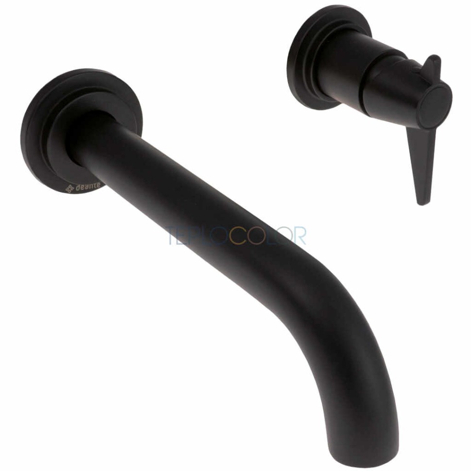 Смеситель для раковины, скрытого монтажа - смешивающий