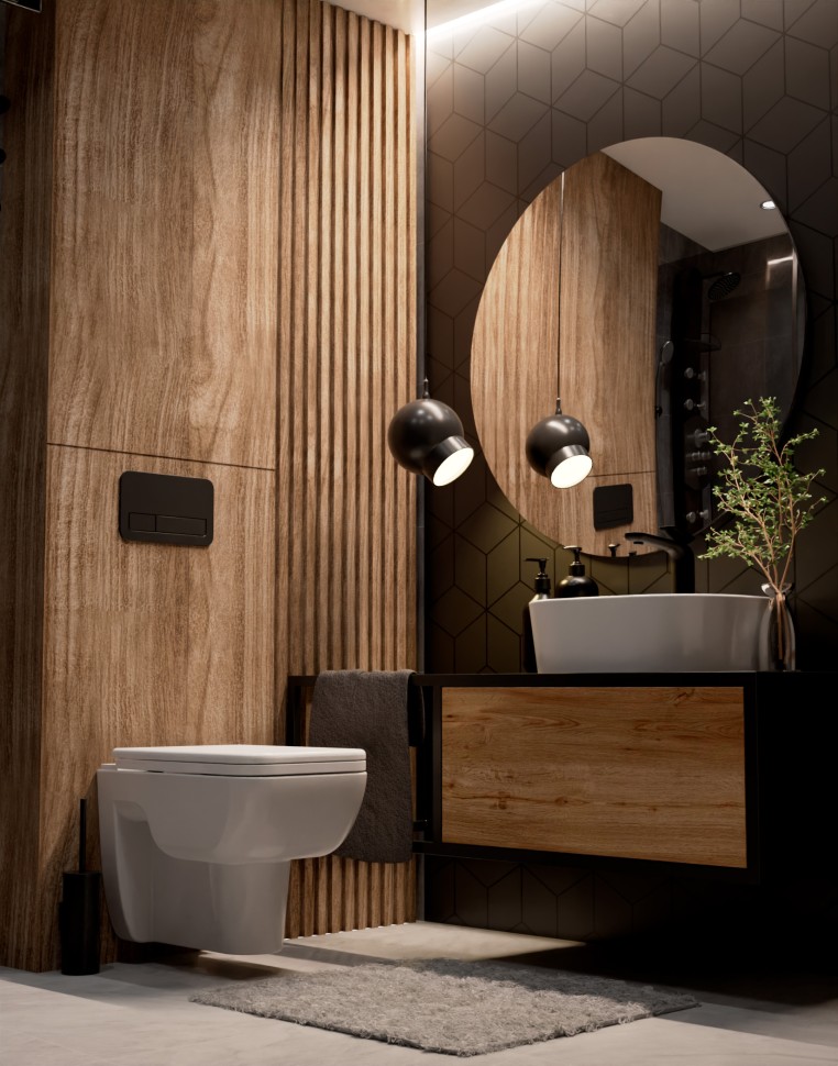 AQM2007 Унитаз подвесной с сиденьем SoftClose, технология смыва Rimless. 550х350х375