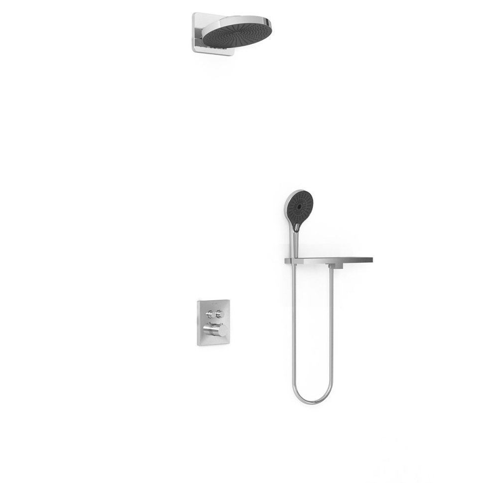 Душевой комплект Inspire VSFW-3I21T1RCH встраиваемый, термостатический, 2 режима, хром