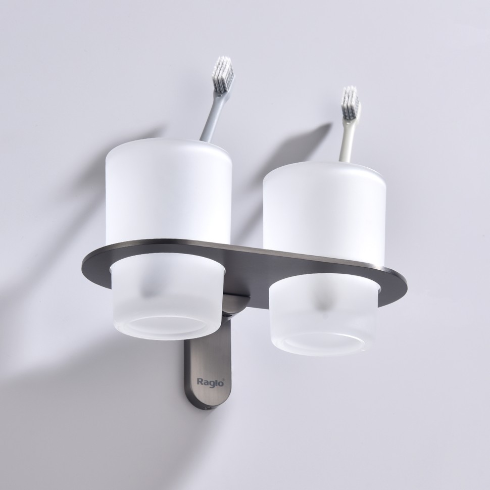 Держатель + 2 Стакана Raglo графит