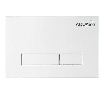 AQM4103W Панель смыва AQUAme, белый