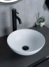 Раковина Gid 9081wm 51244 накладная белая матовая 36x36x14