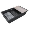 Мойка LUMI-MULTI SINK 74 UNI, IT-GRANIT, LU-MULTI 74-AN, антрацит, 740х450, Paulmark