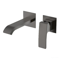 Смеситель Raglo встраиваемый для умывальника, графит